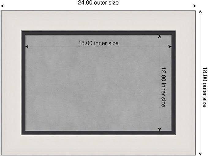 Amanti Art Silver Framed Magnetic Board 18x24 Small Vision Board - Image 2