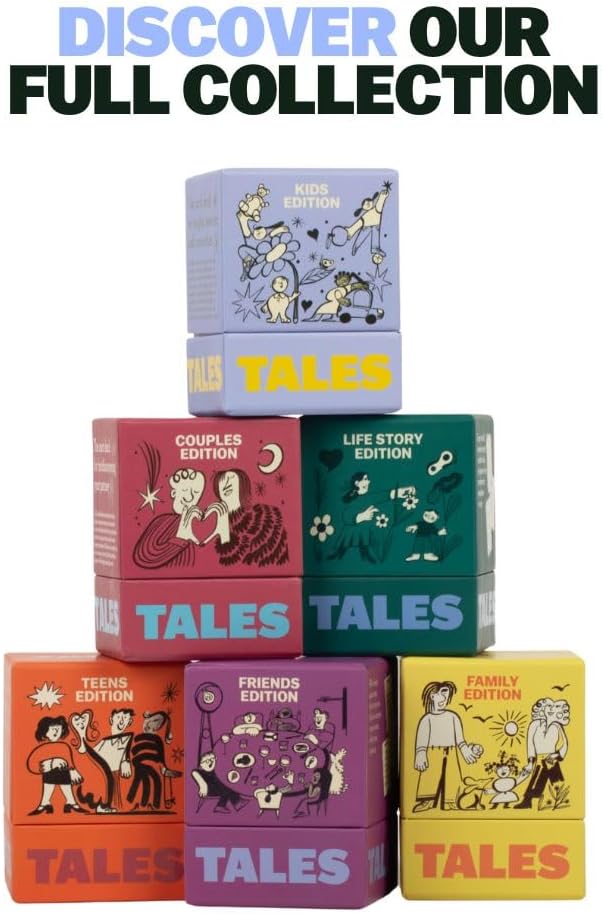 TALES Conversation Cards, Friends Edition 150 Count, Fun Friend Games - Image 8