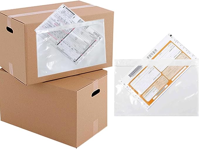 500 Pack 7.5x5.5" Packing List Mailing Envelopes Shipping Envelopes Packing by MBLABEL