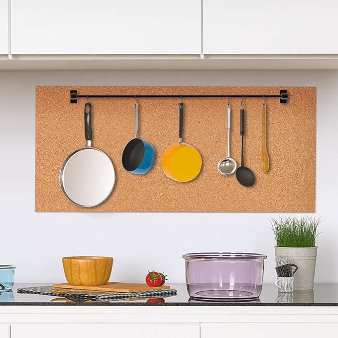 Self-Adhesive Cork Board Roll, 1/8" Thick Cork Boards - Image 2