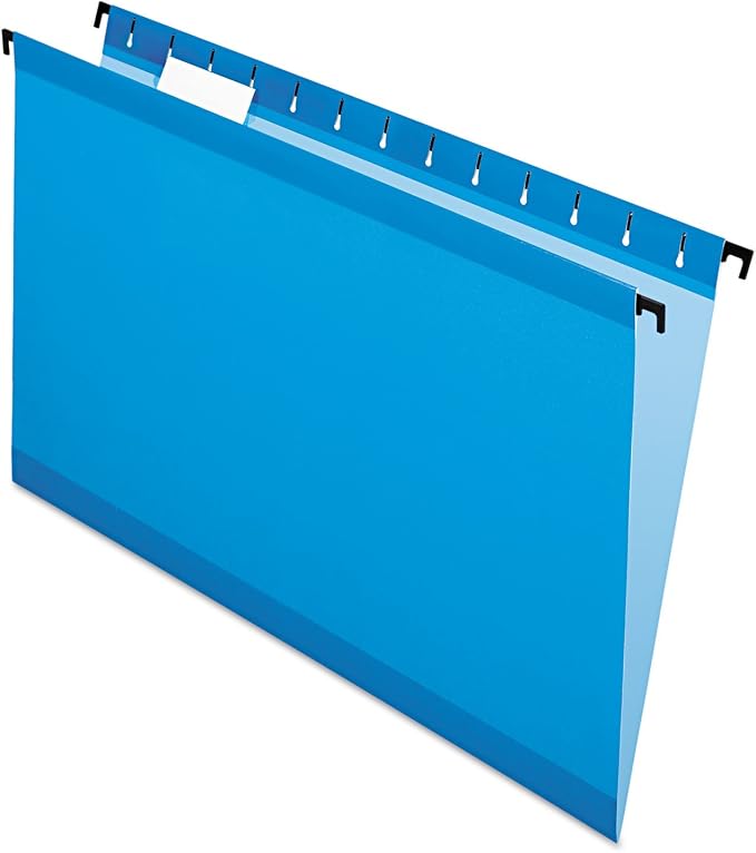 Pendaflex SureHook Reinforced Hanging Folders, Legal Size, 1/5 Cut by TOPSProducts