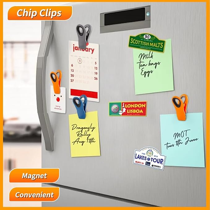 Chip Clips Bag Clips Magnetic Bread Bag Food Package - Image 2