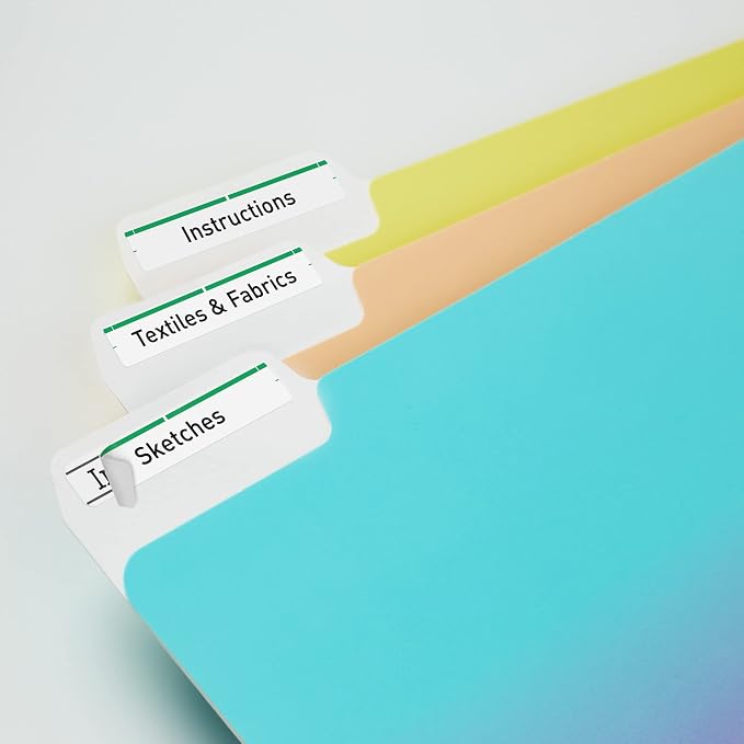 Avery Green File Folder Labels for Laser and Inkjet Printers - Image 2