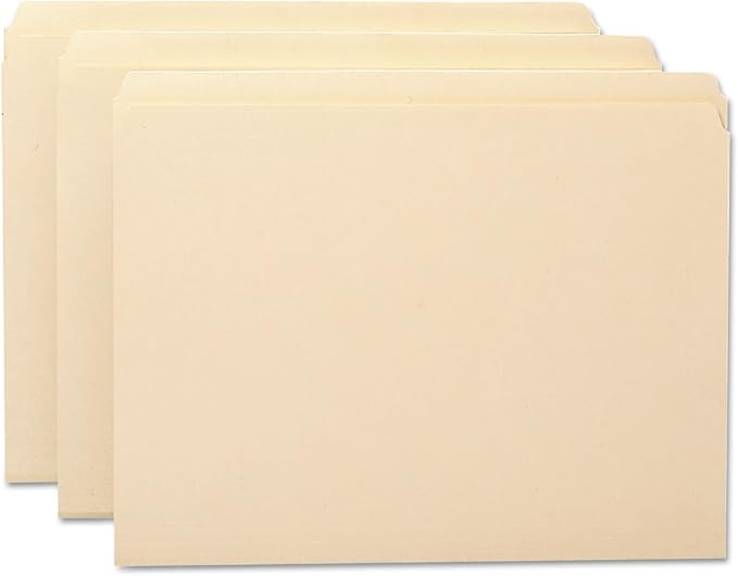 Smead File Folder, Straight-Cut Tab, Letter Size, 100 per Box - Image 2