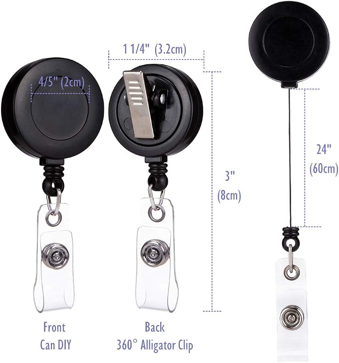 QREEL Retractable Badge Holder - Image 2