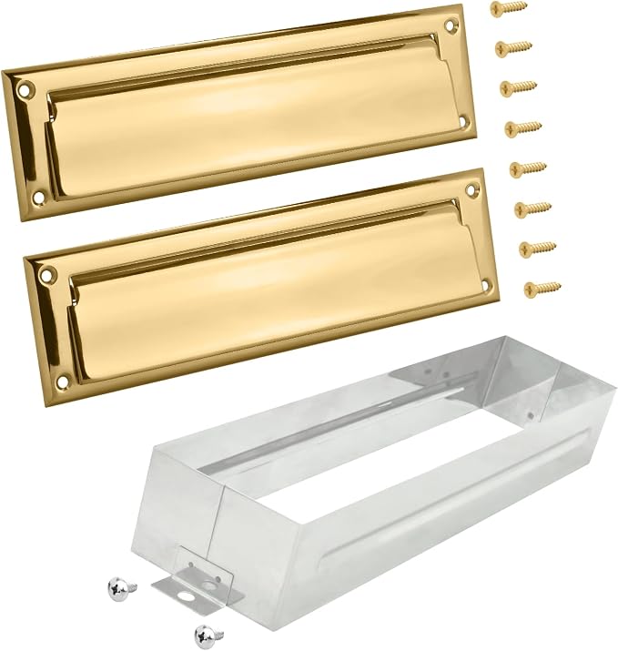 "Nuk3y Solid Brass Mail Slot by NUK3YPRODUCTSK3