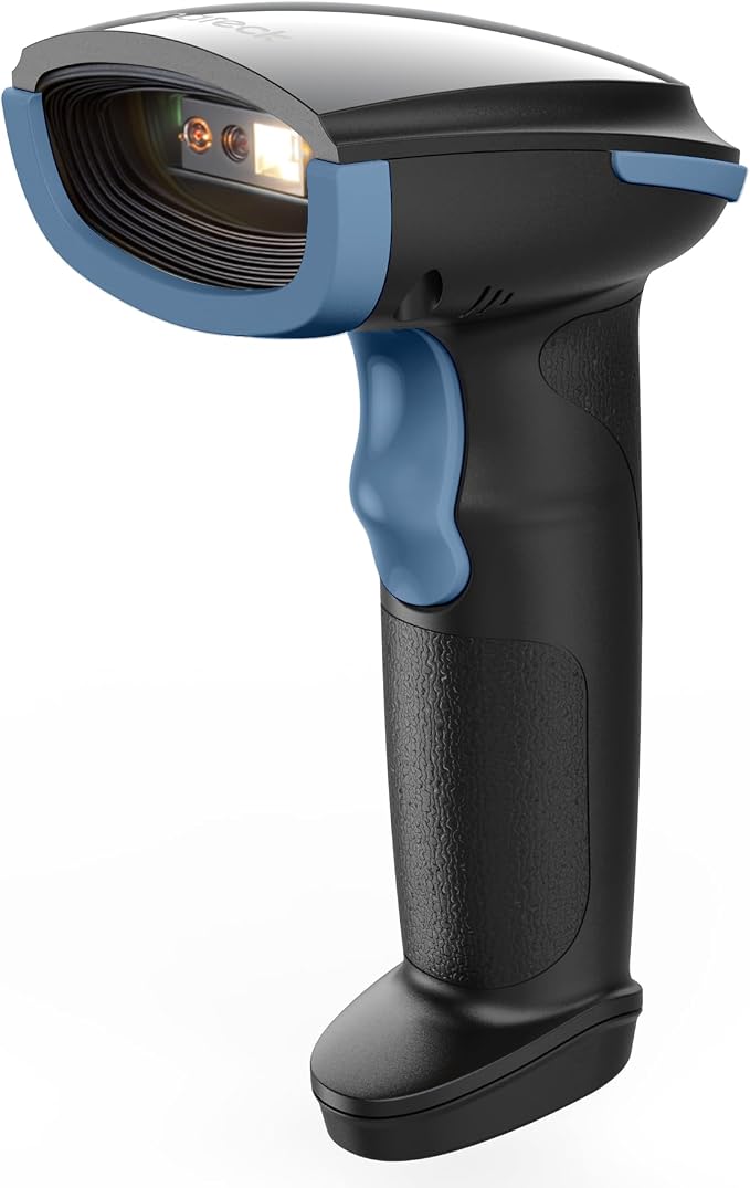 Inateck 2D Barcode Scanner, Wireless Bluetooth QR Barcode Scanner, Handheld by Inateck