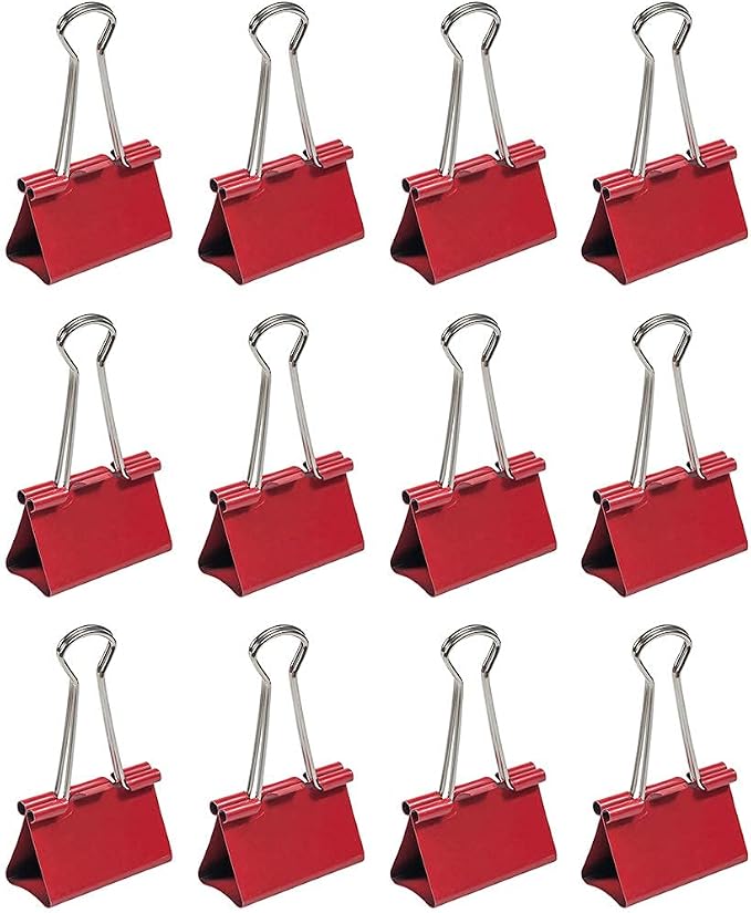 JAM PAPER Colorful Binder Clips - Image 2