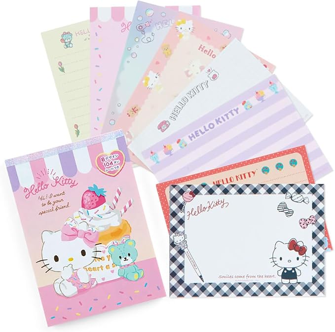 Sanrio Hello Kitty 8 Design Memo 016942 by SANRIO