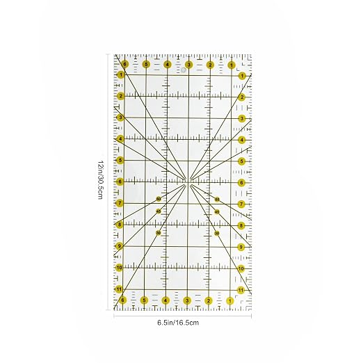 Sewing Rulers Quilting Ruler, Acrylic Quilting Templates, Sewing Tools - Image 2