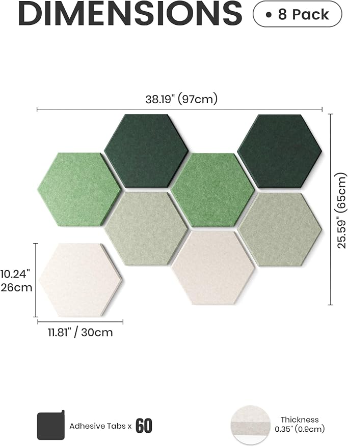 Fluxynara Hexagon Cork Board Alternative - Image 2