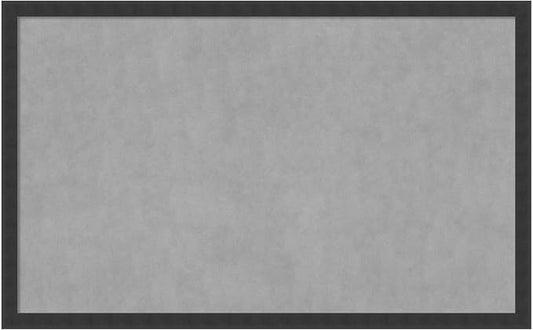Amanti Art Black Framed Magnetic Board 26x42 Large Vision Board by AmantiArt