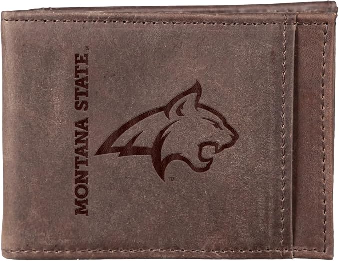 Team Sports America NCAA Montana State University Front Pocket Slim Wallet by TeamSportsAmerica