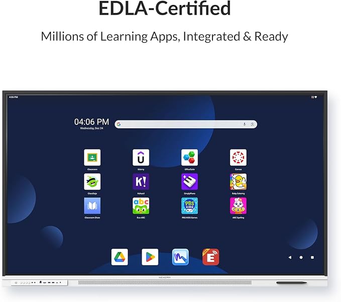 Smart Board, Built-in Digital Whiteboard, Wireless Casting, Split-Screen & - Image 2