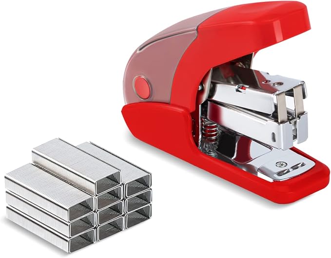PAPERPAL Effortless Mini Stapler Set, 20 Sheet Capacity, 000 1/4-inch staples by PAPERPALDirect