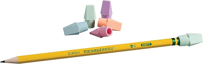 Ticonderoga Pencil Cap Erasers - Image 7