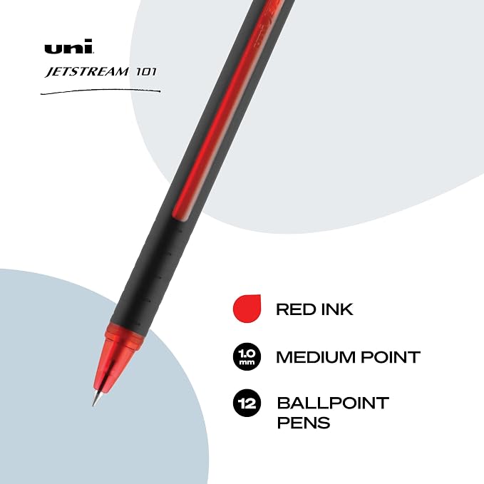 uniball Jetstream 101 Ballpoint Pen, Medium Point - Image 2