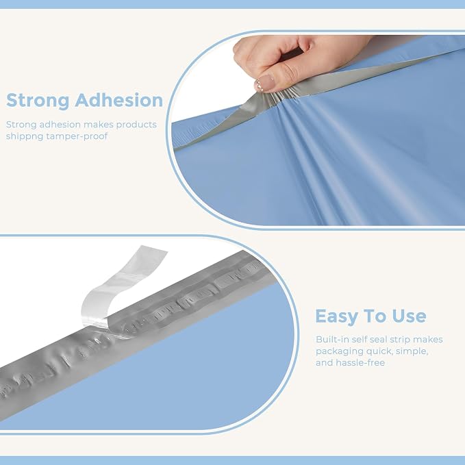 Metronic Poly Mailers 14.5x19 400PC Large Shipping Bags - Image 3