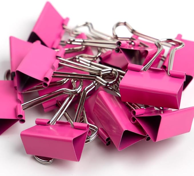 JAM PAPER Colorful Binder Clips - Image 7