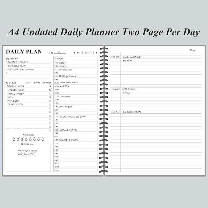 Daily Planner Undated - Image 3