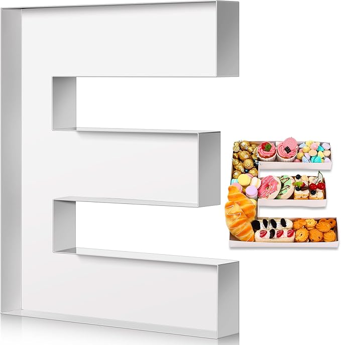 Mifoci 13.7inch Cardboard Letter Boxes Charcuterie Letters Board Fillable by Mifoci