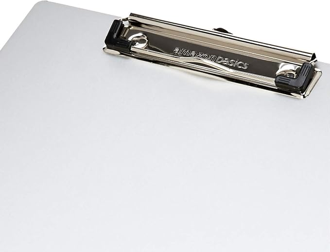 Amazon Basics Aluminum Clipboard, Letter Size, Office Supplies - Image 4