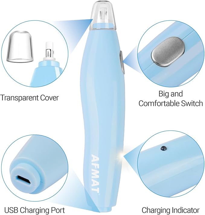 AFMAT Electric Eraser, with 140 Refills, Rechargeable Pencil Eraser - Image 6