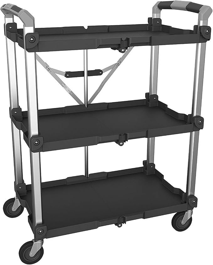 Olympia Tools 85-189 Pack N Roll Collapsible Service Cart, 300LB Capacity by OlympiaTools