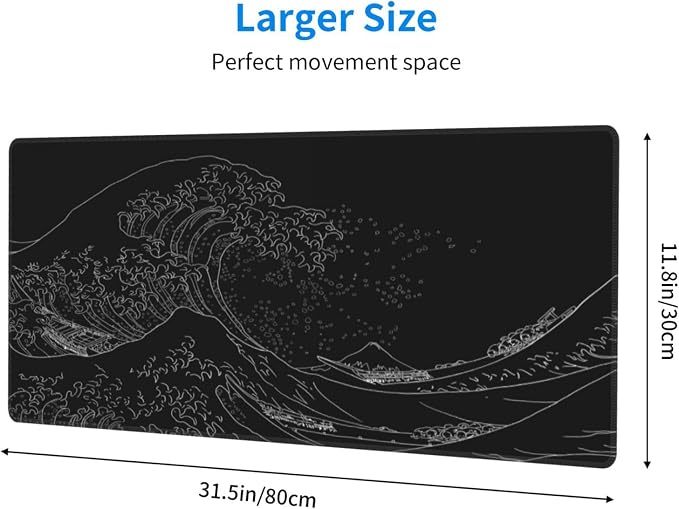 Extended Gaming Mouse Pad, Large Gaming Mouse Waterproof - Image 2