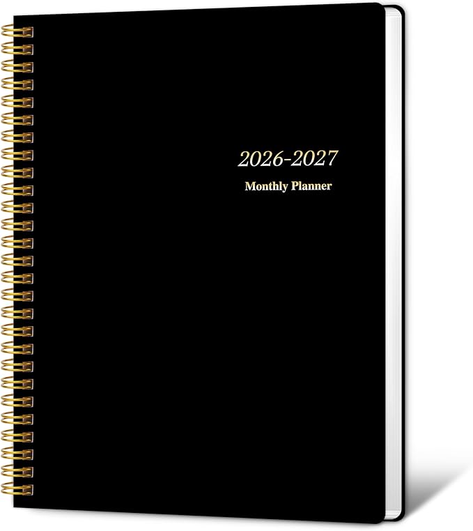 KMQOY Monthly Planner 2026-2027, 2026 Calendar 24 Months Planner, Jan 2026 by KMQOY