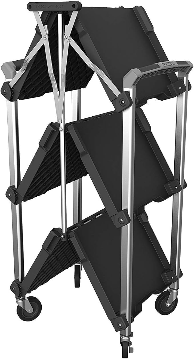 Olympia Tools 85-189 Pack N Roll Collapsible Service Cart, 300LB Capacity - Image 5