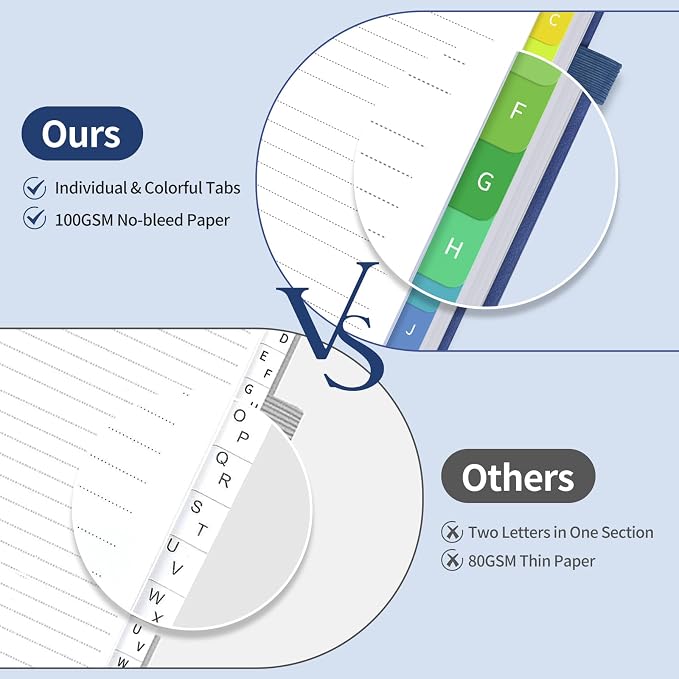 Password Book with Alphabetical Tabs, Password Keeper Book - Image 2
