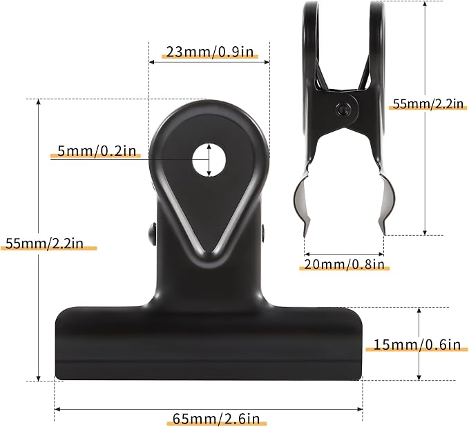 SIAMESE Bulldog Clips - Image 2