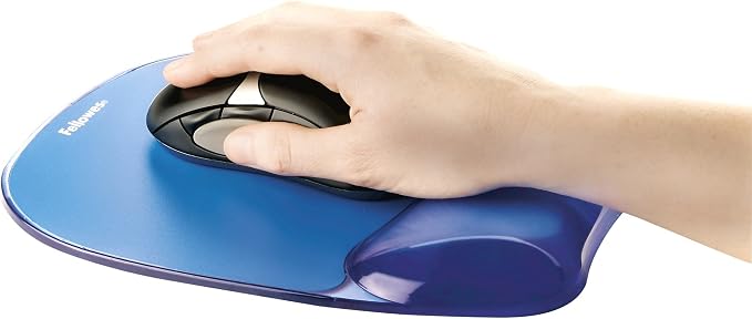 Fellowes Crystals Gel Mouse Pad Wrist Rest - Image 3