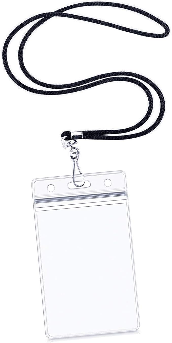 Vertical ID Card Name Tag Badge Holder - Image 6