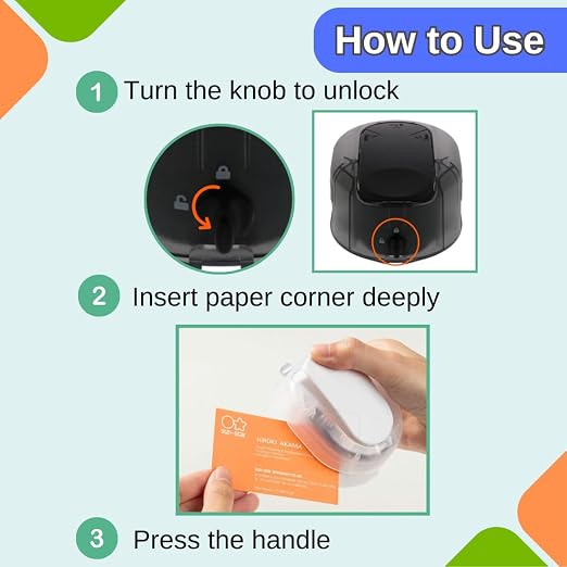 Sunstar Stationery Corner Cutter Kadomaru PRO NEO Black - Image 6