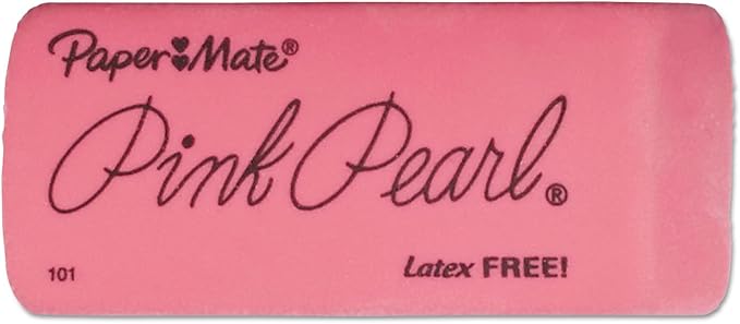Paper Mate Pink Pearl Erasers - Image 4