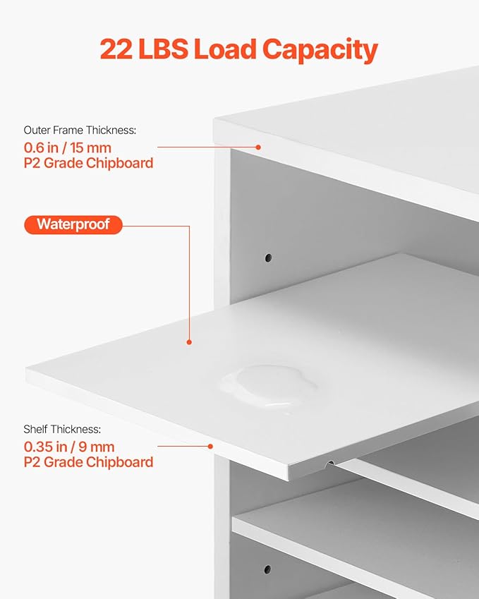VEVOR Literature Organizer, 36 Compartments Office Mailbox - Image 5