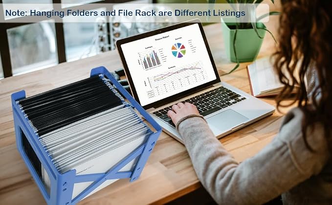 30 Pcs PP Hanging File Folders Letter Size, File Folders - Image 7