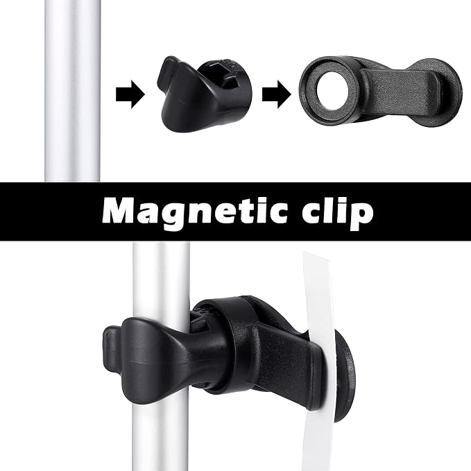 Moxweyeni 3 Pcs Bladder Clip Water Tube Hydration Hose Magnetic Clip Military - Image 5