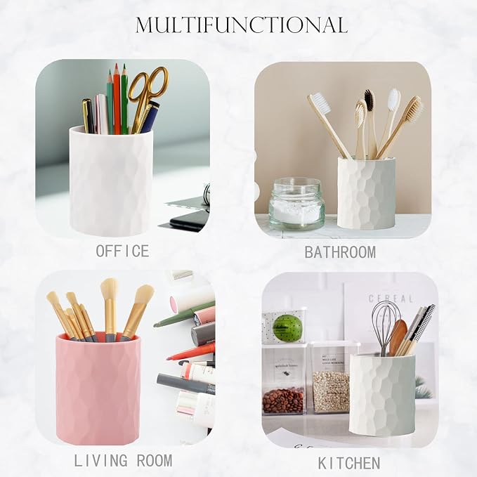 minimaliving Pen Holder, Nordic Style Silicone Waterproof Pencil Holder - Image 3