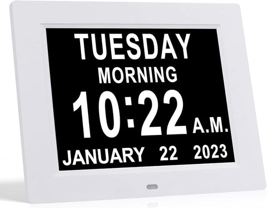 TMC 8 Inch Dementia Clock for Seniors by TMC