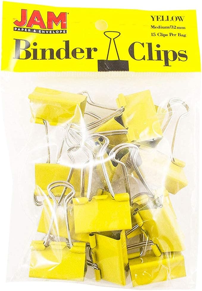 JAM PAPER Colorful Binder Clips - Image 6
