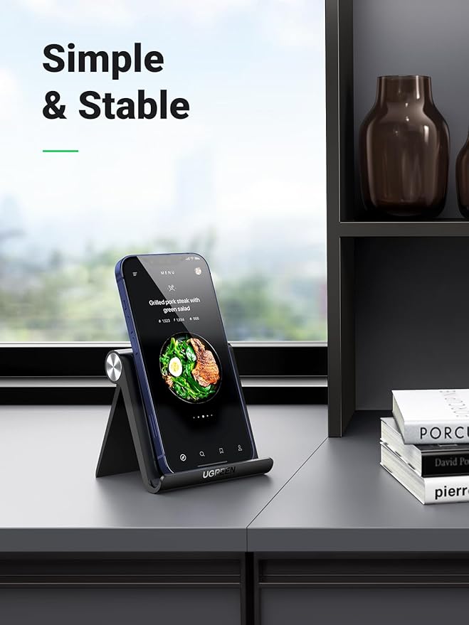 UGREEN Cell Phone Stand Holder for Desk Adjustable Compatible - Image 2