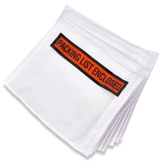 SALES4LESS - Packing List Envelopes, Adhesive Invoice Enclosed Pouches by SALES4LESS