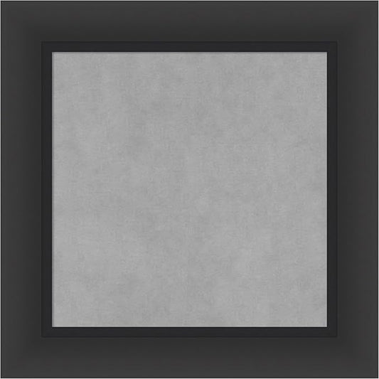 Amanti Art Black Framed Magnetic Board 21x21 Small Vision Board by AmantiArt