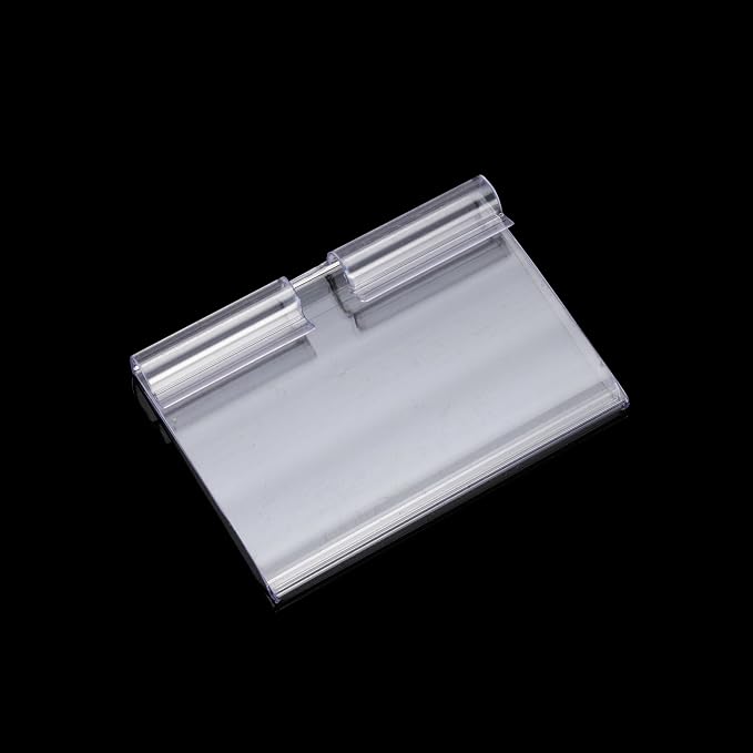50pcs Labels for Storage Bins Plastic Label Clip, Basket Labels Clip On Wire - Image 5