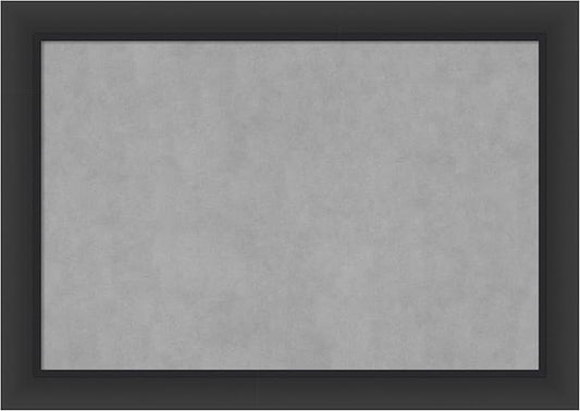 Amanti Art Black Framed Magnetic Board 29x41 Large Vision Board by AmantiArt