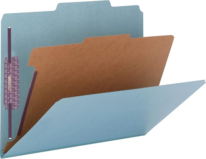 Smead Pressboard Classification File Folder - Image 4