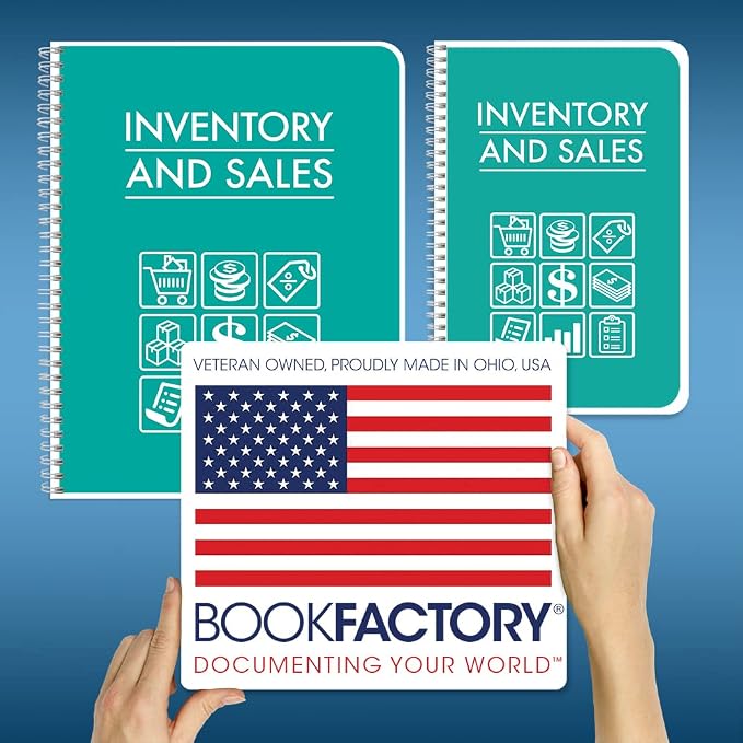 BookFactory Inventory and Sales Log Book/Small Business Order - Image 5